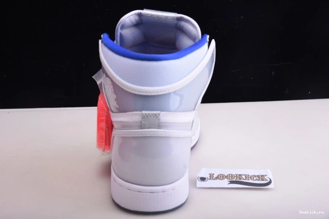 One Kick Air White Retro CK6637-104 Zoom Jordan Racer 1 Blue High 0805